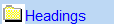 9. Schedule headings settings