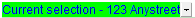 3. Accounts receivable item selection