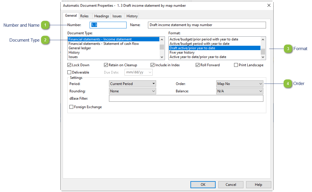 Add the Draft Income Statement to Your Document Manager