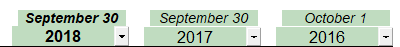 12. Column headings