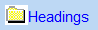 7. Headings format