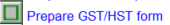7. Prepare GST/HST return