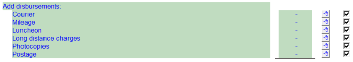 8. Disbursements