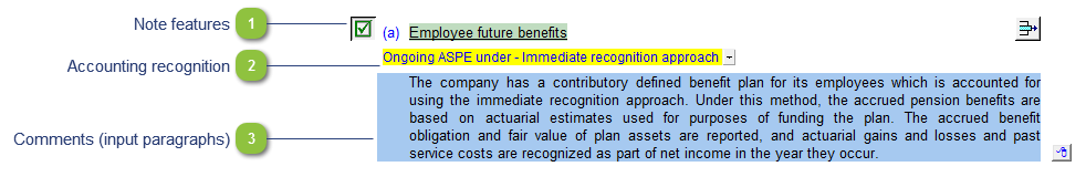 Employee future benefits