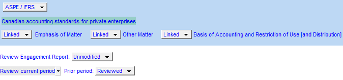 11. Engagement report defaults