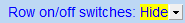 5. Row on/off switches