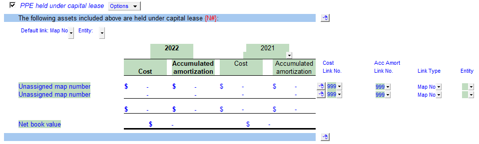 12. PPE help under capital lease