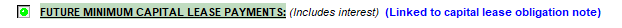1. Show/hide future payments