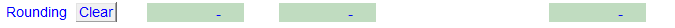 4. Section rounding