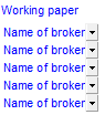5. Working paper