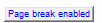 2. Page break