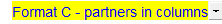 1. Statement format