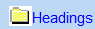 3. Heading formatting