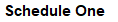 1. Schedule title