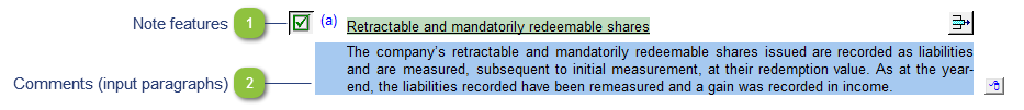 Retractable and mandatory redeemable shares policy