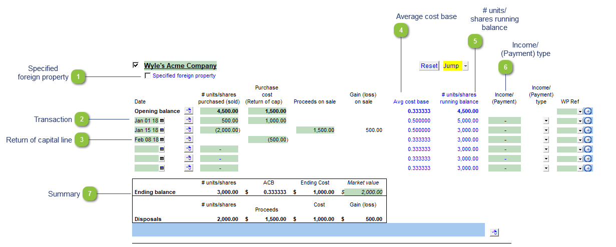 Securities Details
