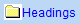 3. Heading formatting