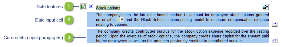 Stock options policy