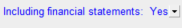 4. Including financial statements