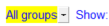 1. Show groups