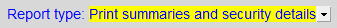 2. Report type