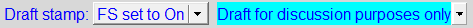 1. Draft stamp