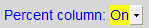 6. Percent column